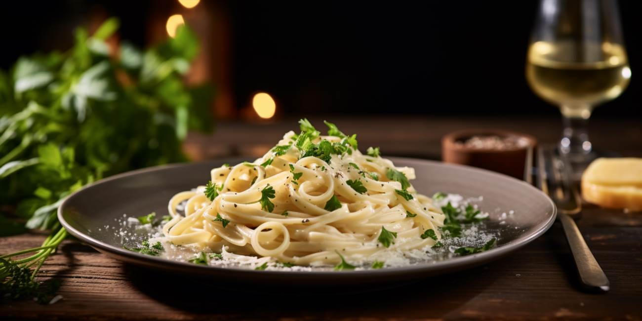 Das originalrezept für pasta alfredo