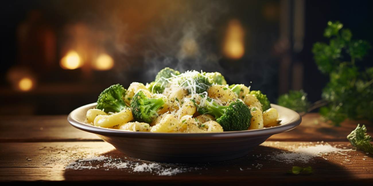 Pasta brokkoli italienisch: ein genuss aus der italienischen küche