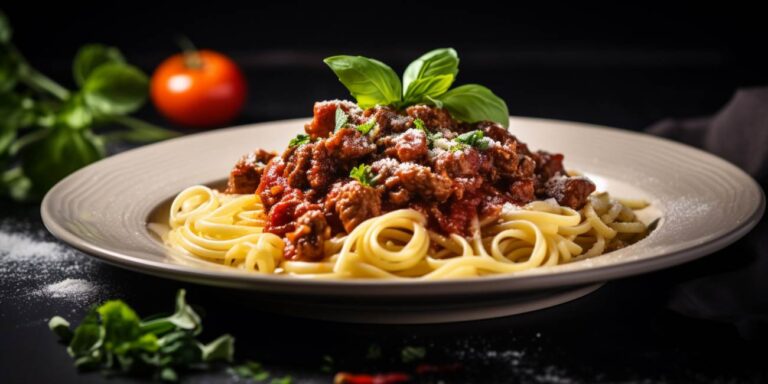 Pasta carne: eine köstliche italienische spezialität