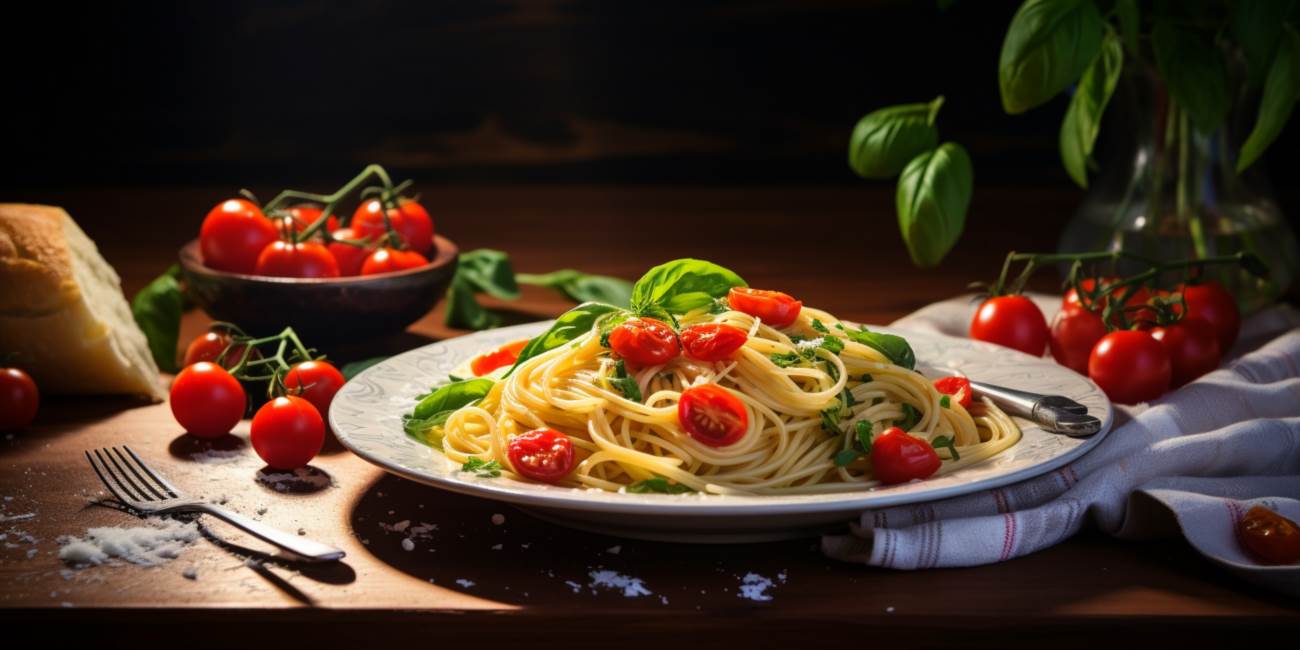Pasta con pomodorini: ein kulinarischer genuss aus italien
