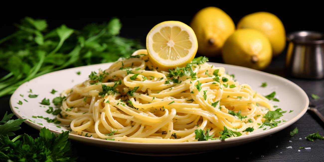 Zitronen pasta: ein erfrischendes rezept für genussmomente